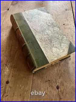 Antique leather bound book, Excellent condition. A lovely specimen