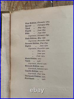 Antique leather bound book, Excellent condition. A lovely specimen