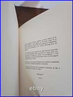 Antoni Tapies Art Book Colllection Rare 1st Ed