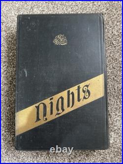 Arabian Nights Complete 17 Book Set Ltd Edition No. 827 Richard Burton Club RARE