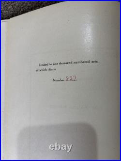 Arabian Nights Complete 17 Book Set Ltd Edition No. 827 Richard Burton Club RARE