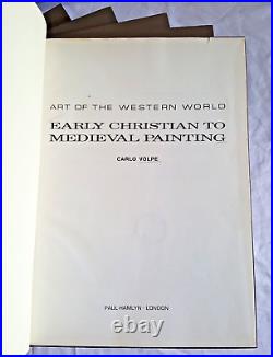 Art of the Western World RARE 1965 Reference Books 6 Volumes by Paul Hamlyn