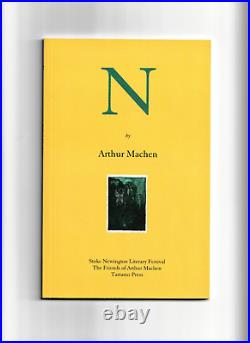 Arthur Machen N Tartarus Press Pb 2010 1st New