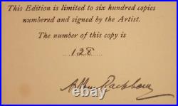 Arthur Rackham, Nathaniel Hawthorne / WONDER BOOK Limited Signed Edition 1922