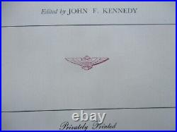 As We Remember Joe 1945 Illustrated Memoir Edited John F. Kennedy HC