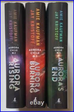 Aurora Rising/burning/end, Matching Numbered Limited Edition 375/signed. Extras