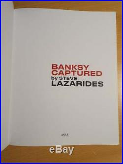 BANKSY Captured Book by Steve Lazarides RARE FIRST EDITION (SOLD OUT)