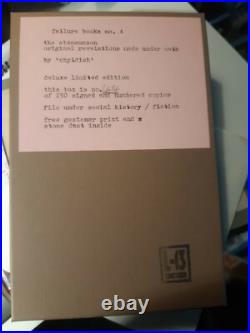 BILLY CHILDISH SIGNED NUMBERED L-13 SOLD OUT Limited Edition Book and Print