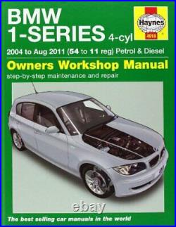 BMW 1-Series 4-cyl Petrol & Diesel Service & Repair Manua. By Randall, Martynn