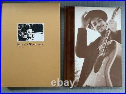 BOB DYLAN IN WOODSTOCK Genesis Publications Signed Collector Leather Book Landy