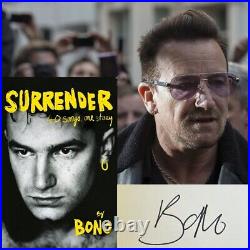 BONO SURRENDER SIGNED BOOK First Edition, Slipcased Limited Edition of 40 withCOA