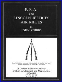 BSA & Lincoln Jeffries Book by John Knibbs First Edition Brand New