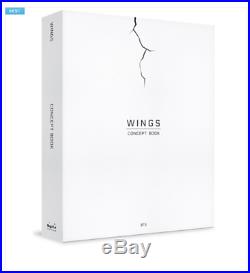BTS Members Wings Concept Book & 7 Lenticulars Limited Edition KPOP Korea