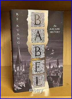 Babel R. F. Kuang SIGNED, Lined & Dated Exclusive + Ticket/Photos & Bookmark