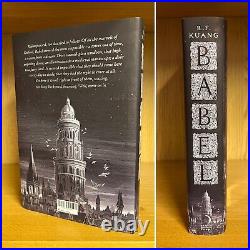 Babel R. F. Kuang SIGNED, Lined & Dated Exclusive + Ticket/Photos & Bookmark