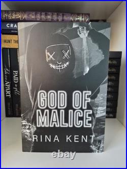 Baddies Book Box God Of Malice By Rina Kent Hardback Book