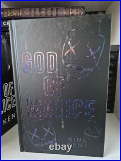 Baddies Book Box God Of Malice By Rina Kent Hardback Book