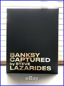 Banksy Captured by Steve Lazarides Black Edition Book No. 998
