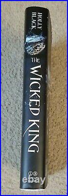 Barnes & Noble The Wicked King Holly Black Deleted Scene HC dust jacket