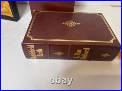 Battlefield Earth Limited Edition 141/555 Hand Signed Leatherbound Book + Case