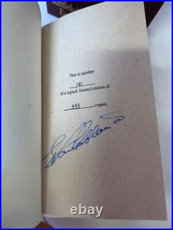 Battlefield Earth Limited Edition 141/555 Hand Signed Leatherbound Book + Case