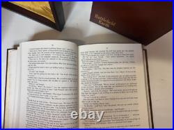 Battlefield Earth Limited Edition 141/555 Hand Signed Leatherbound Book + Case