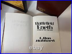 Battlefield Earth Limited Edition 141/555 Hand Signed Leatherbound Book + Case