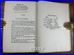 Bay Psalm Book Facsimile Printed 1903, Only 1000 Copies Ever Made
