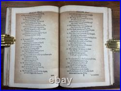 Bay Psalm Book Facsimile Printed 1903, Only 1000 Copies Ever Made