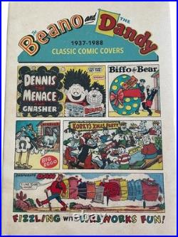 Beano and The Dandy Classic Comic Covers 1937-1988 Hardcover Ltd Ed Signed Copy