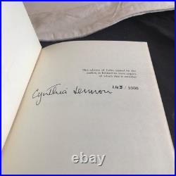 Beatles Cynthia Lennon Signed Autograph Book (John Lennon) Limited Edition