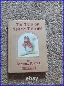 Beatrix Potter Vintage Hardback Books F Warne & Co. Ltd 3 Books Included