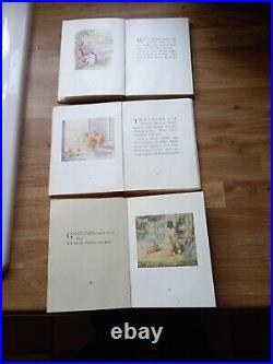 Beatrix Potter Vintage Hardback Books F Warne & Co. Ltd 3 Books Included