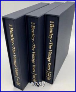 Bentley The Vintage Years 3rd LTD Ed Of 1000, 3 Volumes Slipcased Signed by Hay