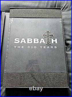 Black Sabbath The Dio Years Rufus Signed Book Iommi Artiste Edition 1 Of 10