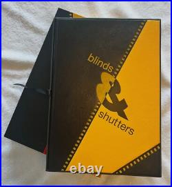 Blinds And Shutters Signed Limited Edition Book #4610/5000
