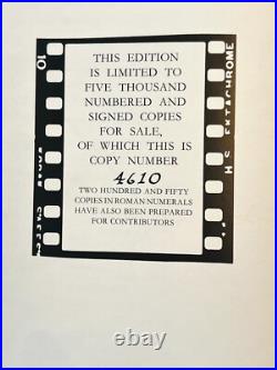 Blinds And Shutters Signed Limited Edition Book #4610/5000
