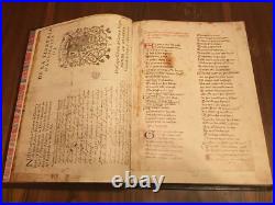 Book Breviari D'Amor Book Facsimile Manuscript Limited Edition No. P. I