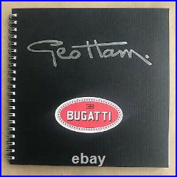Book Bugatti Geo Ham Numbered Limited Edition booklet showing artist's artwork