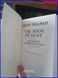 Book Of Dust The Secret Commonwealth. SIGNED FIRST EDITION. Deluxe Slip Case