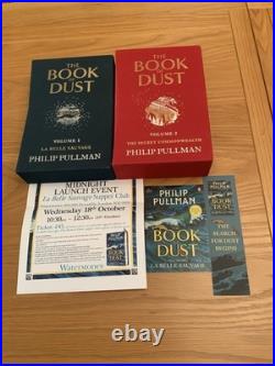 Book Of Dust Volumes 1 and 2 Slipcased Edition Signed And Numbered