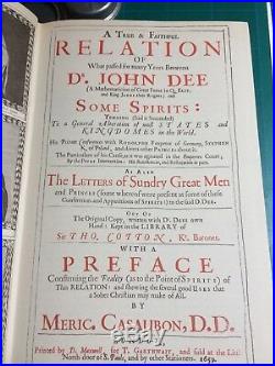 Book'Spirits and Apparitions Dr John Dee Limited Edition, VGC
