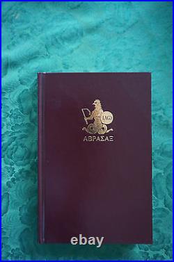 Book of Abrasax Deluxe Leather ed Gnostic Grimoire Michael Cecchetelli