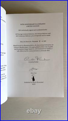 Books Illustrated Inkheart Deluxe Edition Cornelia Funke (Signed Fine Press)