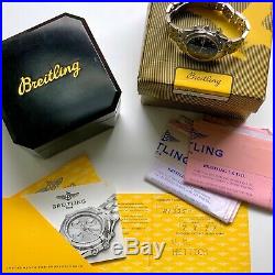 Breitling Chronomat Blackbird Automatic Watch A13350 Box & Warranty Book