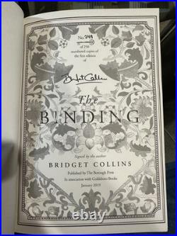 Bridget Collins The Binding & The Betrayals NEW Signed/#249 HC/DJ Goldsboro