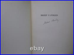 Brief Candles By Aldous Huxley 1930 Signed Limited Edition