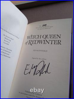 Broken Binding The Red Winter Chronicles Signed & Numbered Ltd Edition #109/750