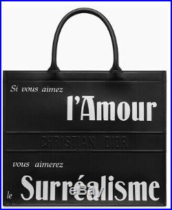 CHRISTIAN DIOR Tote LAmour Surrealisme Limited Edition Surrealism Book Bag
