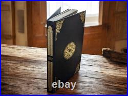 CODEX GIGAS Devil's Bible Reproduction Deluxe Leatherback with Express FEDEX